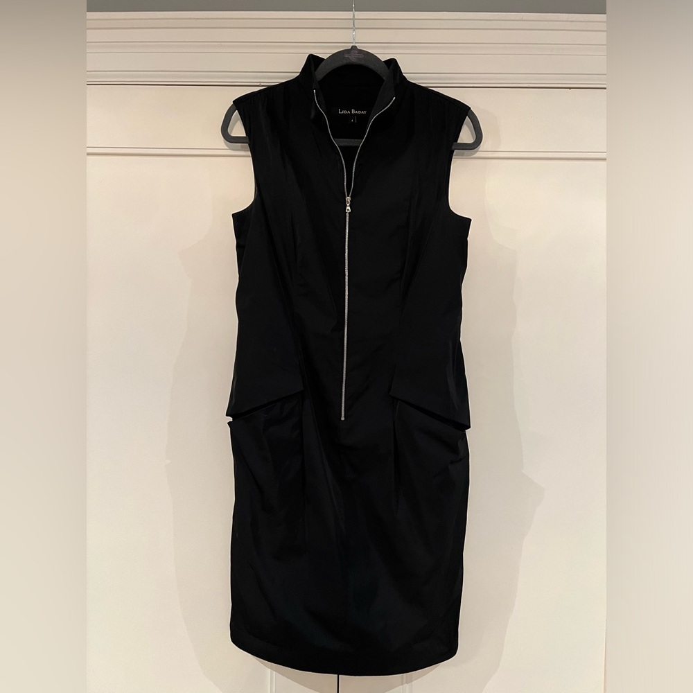 Lida Baday Black Sleeveless Dress, Like New Condition, Size 4/6